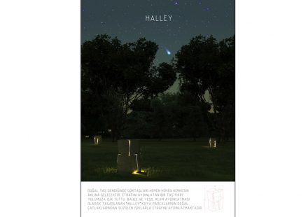 Professionals, 3rd prize, Category decorative products: Mehmet Ali Şanli (Karadeniz Teknik University), Filiz Yilmaz (Kocaeli University): „Halley“.