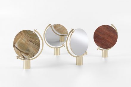 Schminkspiegel „Naia“ von <a href="http://www.jcp.design/"target="_blank">JCP</a>, Italien. Foto: JCP