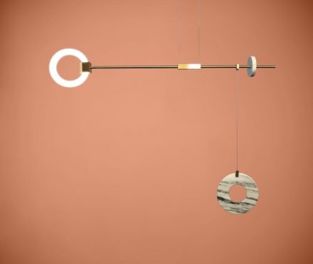 Lampe „Libra“ von Chris Basias, <a href="http://www.ctlights.gr/"target="_blank">CT Lights</a>, Athen. Foto: CT Lights