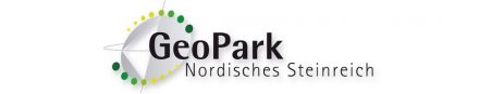 Das Logo des GeoParks Nordisches Steinreich.