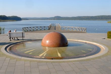 Binz, Schmachter Seepromenade.