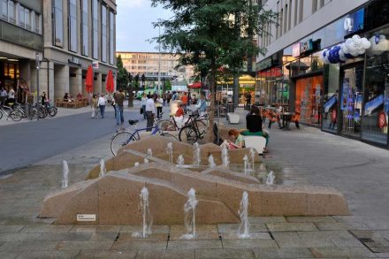 Leipzig, Grimmaische Straße.