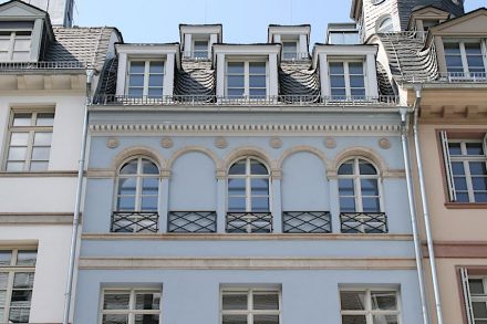 House „Eichhorn“, reconstruction.