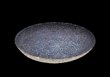 Millefiori glass dish.