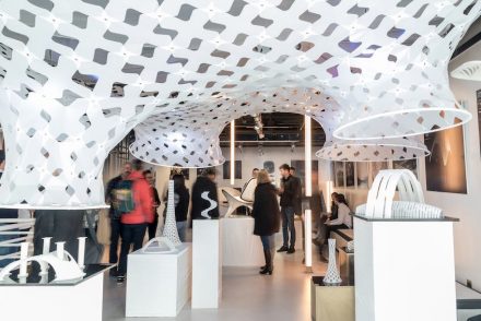 Exhibition at the end of the project „Stereotomy 2.0 and Digital Construction Tools”.