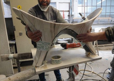 Production of „Lapella“.