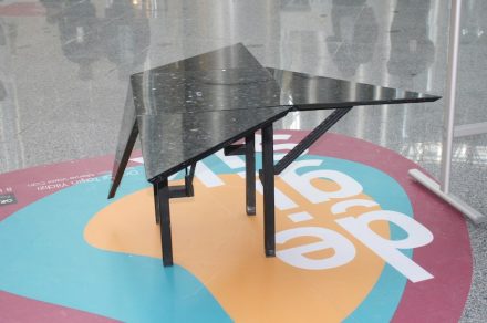 „Doğaltaşın yıldızı“. Company: Granitaş. Design: Merve Varolcan (Mimar Sinan Üniversitesi).