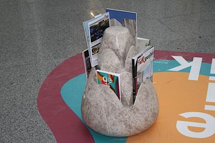 Winner: „Koza“ (cocoon). Company: Natur Stone. Design: Fatma Betül Dokucu (Tobb Etü).