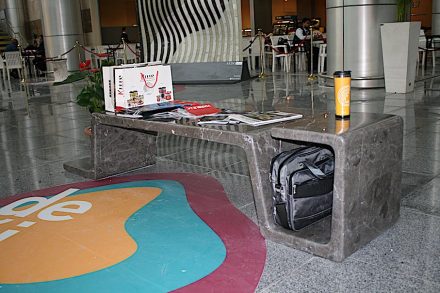Award for best cooperation. „U-bench“. Company: Limra Mermer. Design: Gizem Karataş (Orta Doğu Teknik Üniversitesi).