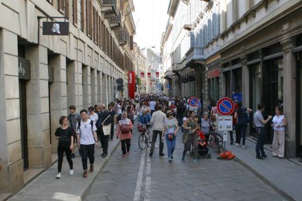 Fuorisalone: Stadtteil Brera.