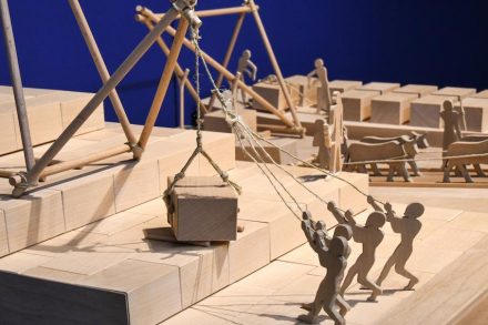 Ausstellung „Faszination Pyramiden“ im MAMUZ in Mistelbach, Niederösterreich.