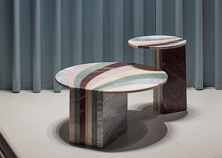 Budri, Patricia Urquiola: Beistelltische „Marea“ aus der Kollektion „Agua“.