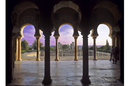 Hall of Abd al-Rahman III. Side nave. Photo: M. Pijuán / Madinat al-Zahra Archaeological Site (CAMaZ)