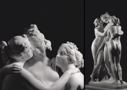 Antonio Canova, „The Three Graces“, 1812–16 (detail). Source: Aurelio Amendola / State Hermitage Museum, St Petersburg