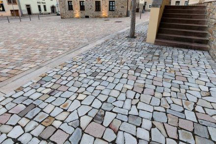 The prize in the category landscaping and leisure space design went to WES Landscape Architects for their realization of the new market place in Bad Lauchstädt. Photo: Helge Mundt, Hamburg.