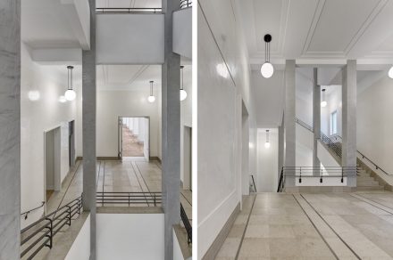 The prize in the category massif building elements and buildings in existence went to Hilmer & Sattler und Albrecht Gesellschaft von Architekten mbH for their new Museum Barberini, Potsdam. Photo: Stefan Müller, Berlin