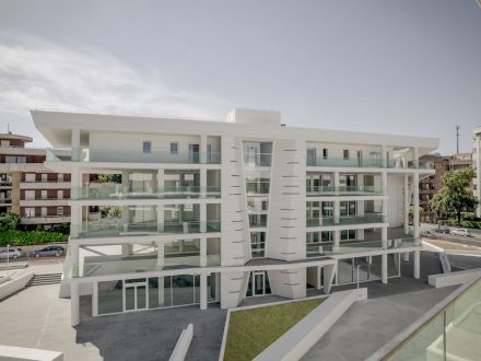 Refurbishment of the former Zedda Piras distillery in Cagliari.
