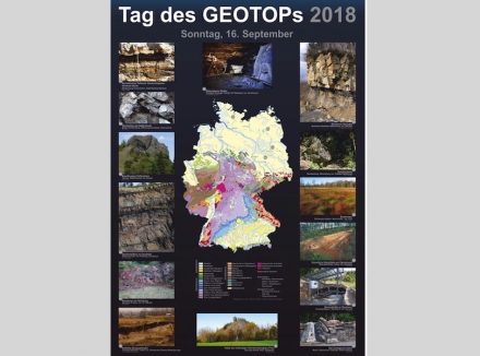 Plakat zum Tag des Geotops 2018.