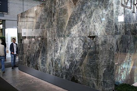Marmomac 2018: <a href="http://www.redgraniti.com/"target="_blank">Red Graniti</a>. Foto: Peter Becker
