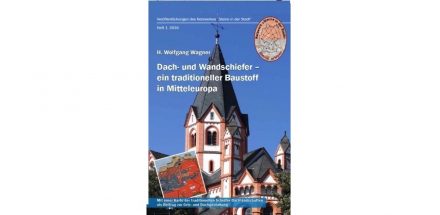 Broschüre „Dach- und Wandschiefer - ein traditioneller Baustoff in Mitteleuropa von H. Wolfgang Wagner.