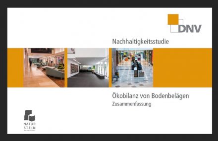 DNV: „Nachhaltigkeitsstudie - Ökobilanz von Bodenbelägen“.