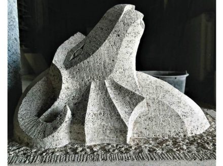 Steinbildhauer: Hanna Antoni, Schlussstein „Drufflon“.