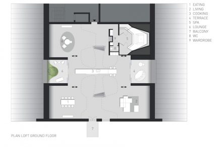 Loft der Panzerhalle in Salzburg.