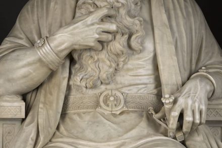 „Saul under the Influence of the Evil Spirit“ (detail), William Wetmore Story. 