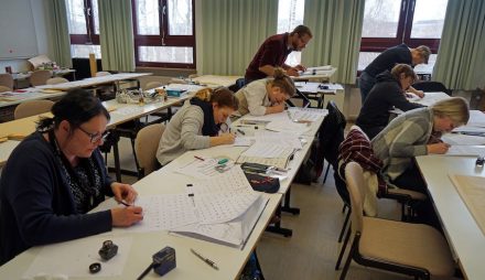 Schriftkurs am Steinzentrum Wunsiedel