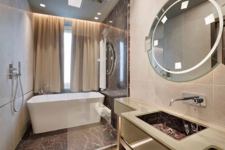Marco Piva: redesign of the Pantheon Iconic Rome Hotel.
