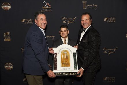 Joey Marcella (center).