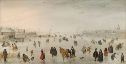 Hendrik Averkamp: „A scene on the ice circa 1625“, Washington, D.C., National Gallery of Art. Source: <a href="https://commons.wikimedia.org/"target="_blank">Wikimedia Commons</a>
