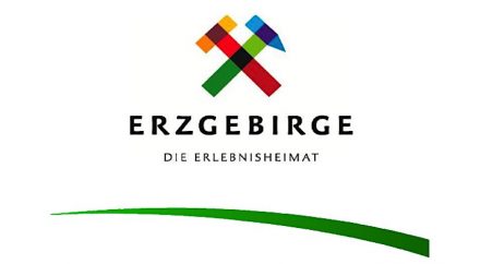 Das Logo der Tourismusregion Erzgebirge.
