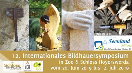12. Internationales Bildhauersymposium in Hoyerswerda.
