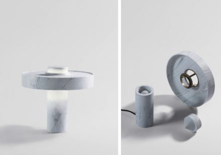 Artedomus, Ross Gardam: Tischlampe „Hemera“.