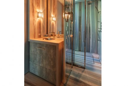 CID-Awards: Residential Stone Installation. Project: L.A. Residence. Installer: Carnevale & Lohr, Inc. Location: Los Angeles, CA.