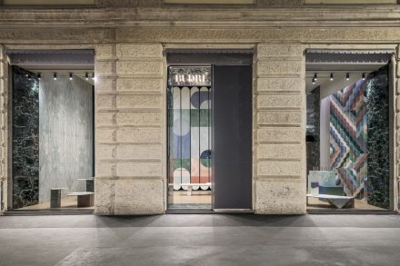 Der neue Showroom von Budri in Mailand.