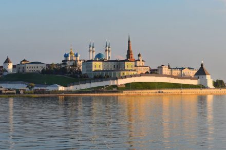 Der Kremlin von Kasan.