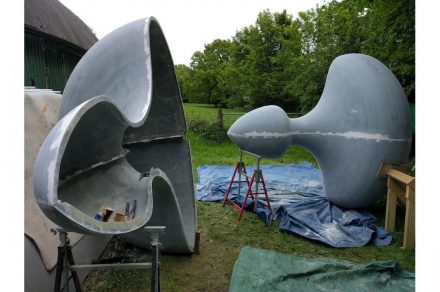 „Broomhill Spinning Sculpture“ by Roger Clarke.