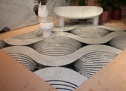 Citco Privé 2019: marble carpet „Bulb“.