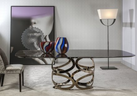 Costantini Pietro: „Icon“ table, top in wood.