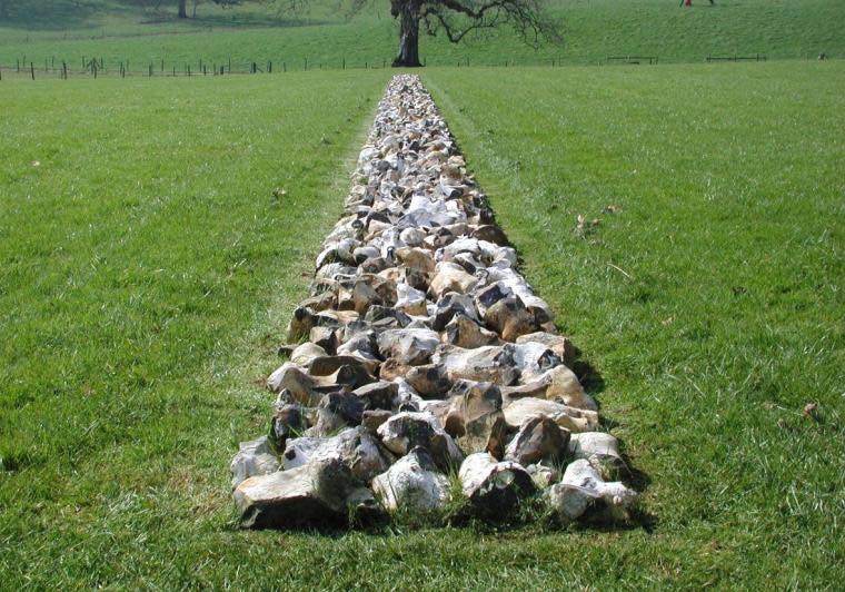 New Art Centre in Salisbury shows artworks made of many different materials at the Roche Court Sculpture Park