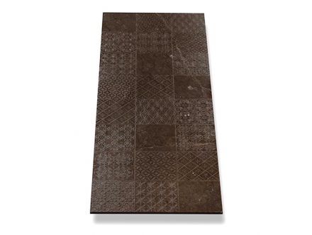 Tile Collection: „Patchwork“, Marble Dark Olive.