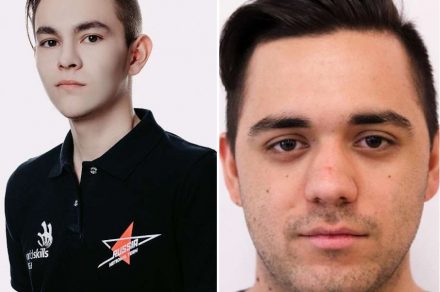 Ilmir Saitbatalov from Russia (left), Krisztian Balogh, Hungary.