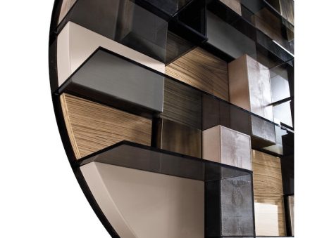 Arte nel Design: bookshelf „Mondrian”.