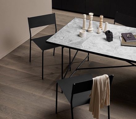 Handvaerk: new table and chairs.