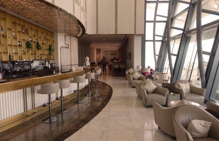 Longhi: business lounge at the new International Airport of Muscat.