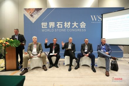 At the World Stone Congress in Xiamen 2018, members of the NSI delegation played important roles in panel discussions or as lecturers. Photo: Xiamen Stone Fair