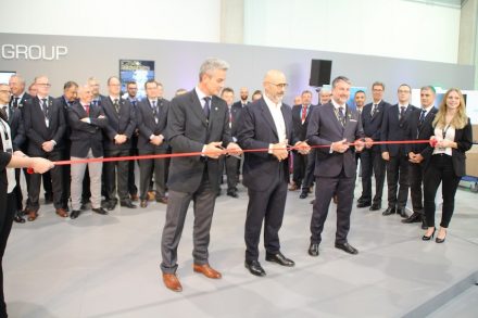 Die Eröffnungsfeier des „Ulm Campus“ der Biesse Group.