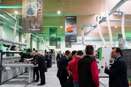 Die Eröffnungsfeier des „Ulm Campus“ der Biesse Group.